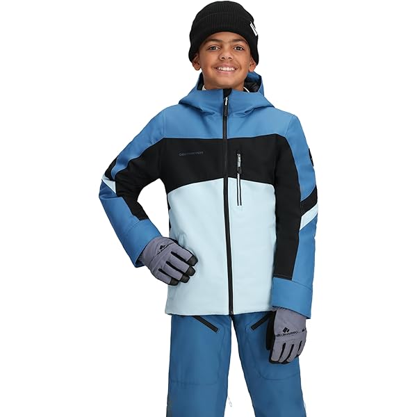 Amazon.com: Obermeyer Mach 15 Jacket - Teen Boys - Blue Indy